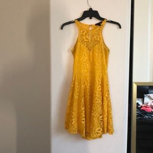 Yellow dress